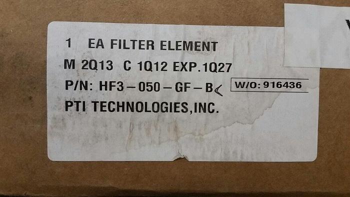 PTI Technologies Replacement Filter Element HF3-050-GF-B