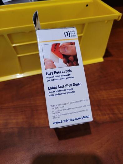 Brady M21-750-595-WT Cartridge, White Vinyl 662820966517