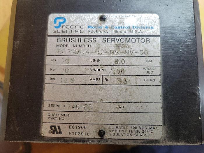 Used Pacific Scientific R63GMNA-R2-NS-NV-00