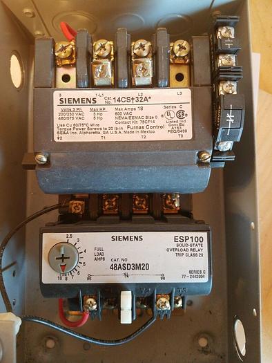 Used Siemens 14CSD32BA