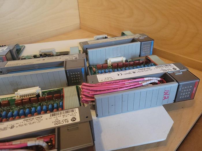 Used Allen Bradley BULK LOT - 1746-OV16, 1746-OA16, 1746-IA16 Input/Output
