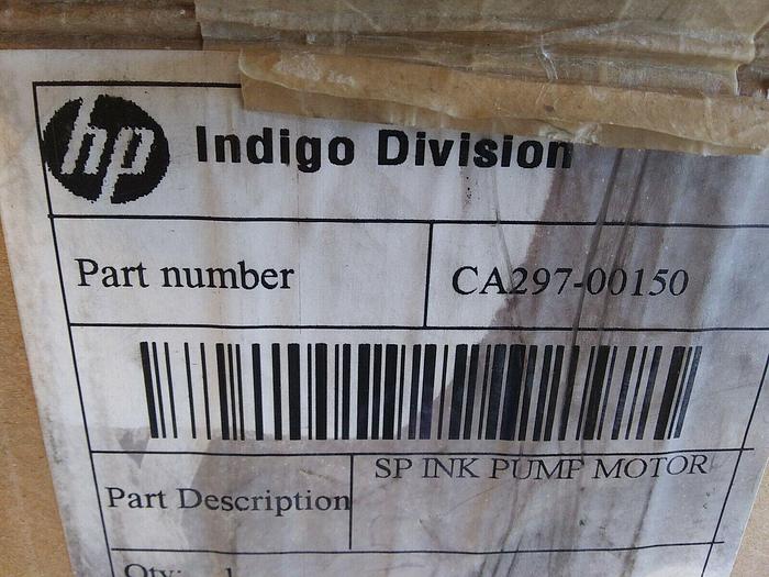 HP Indigo CA297-00150 Ink Pump Motor and accessories