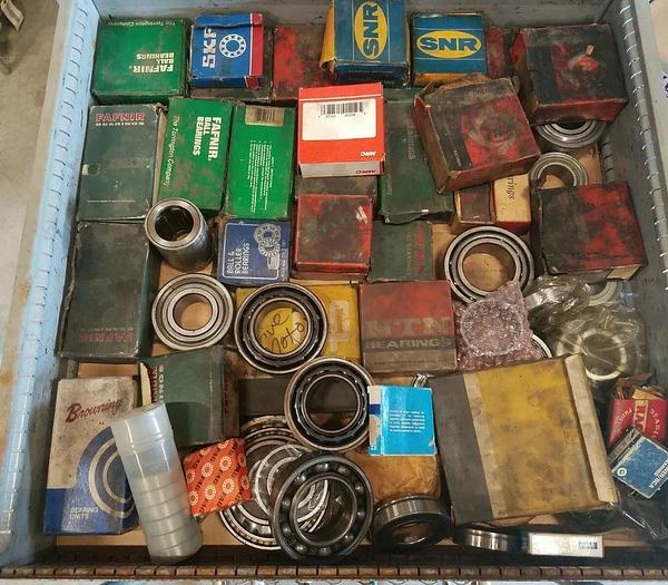 Used Bulk Bearing Lot, Wholesale - Fafnir SNR SKF NTN Browning