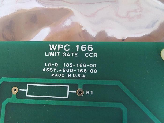 WPC 185-166-00 Limit Gate