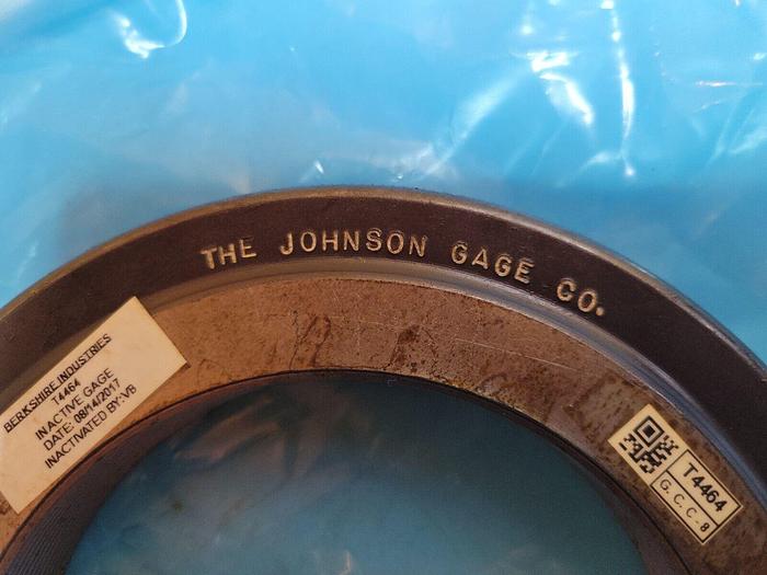 Used Johnson Gage Co. Set Ring 4.125-16 UNJ 18/28/3B