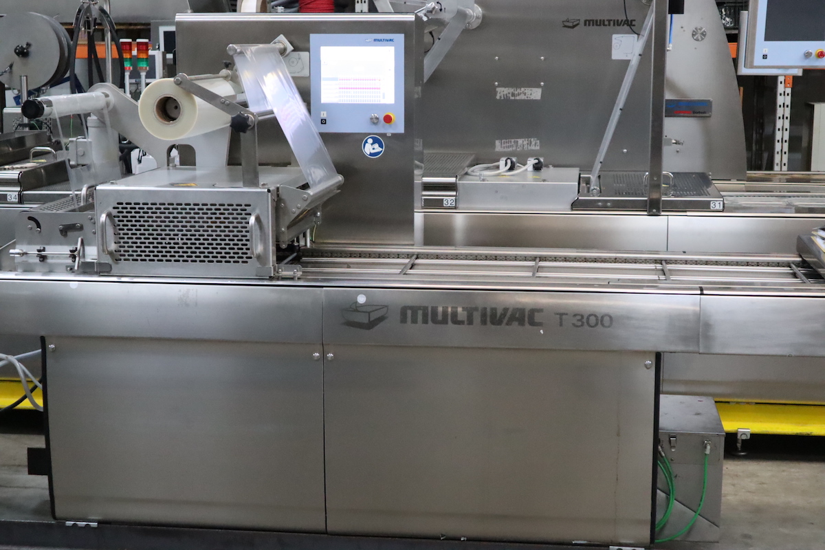 Used Multivac T300 automatic traysealer