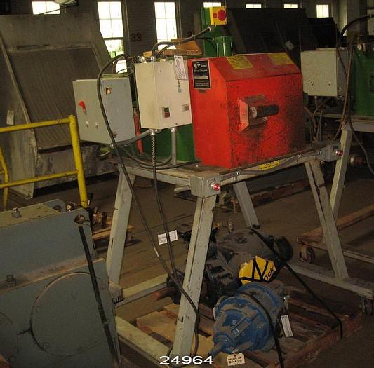 Used SWEED WIRE CHOPPER WITH .5 HP, 950 RPM, 230/460 VOLT MOTOR, 56C-65 FRAME, SF%1.15, CODE L, EEF % 60.0, LINCOLN MOTORS, SHINKO, HAMPTON POWER PRODUCTS, SPEED REDUCER TYPE WTCHS, SIZE 60, RATIO 1/15, MFG NO. 940824, STEEL, Mfg:SWEED, Model: 512AC, S/N: 13579