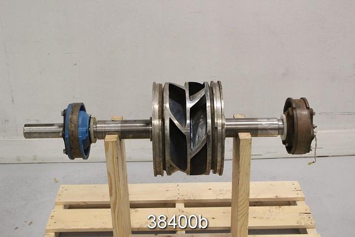 Used Goulds 3405 L 12x14x14 DV Pump Rotating Assembly #38400