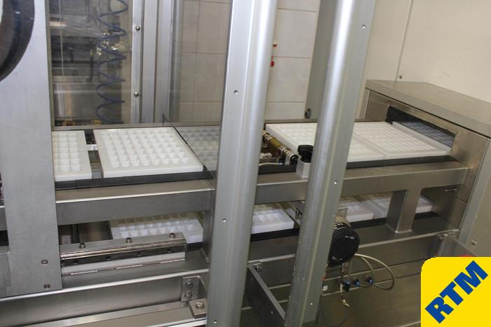 Used Frozen Cone Chocolate Moulding Line