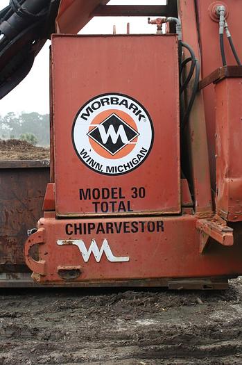 Used Morbark 30 whole tree Disc Chipper