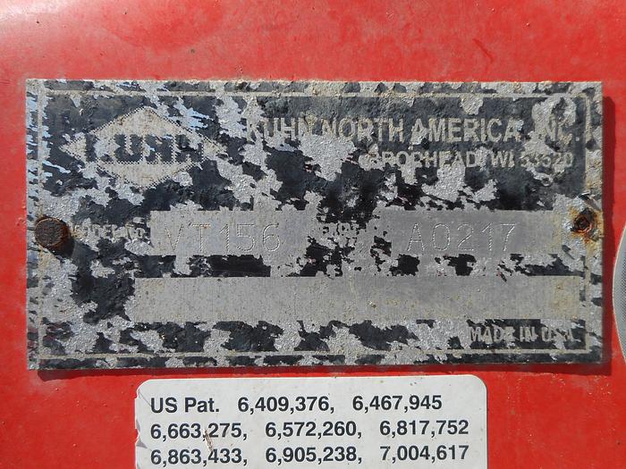 Used KUHN KNIGHT VT156