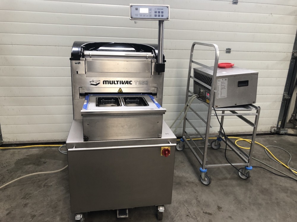 Used Multivac T250 automatic traysealer