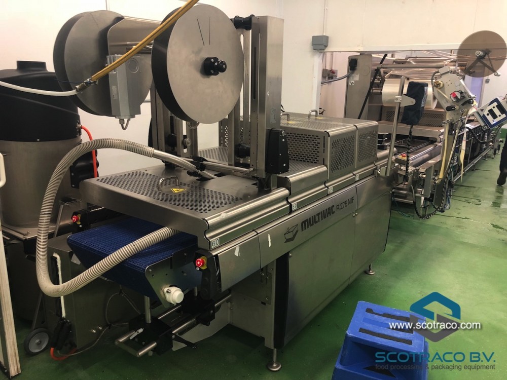 Used Multivac R275mf skin-pack thermoformer