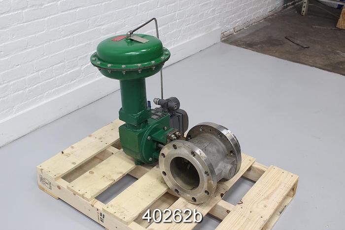 Used Fisher V150 6" Vee Ball Control Valve #40262