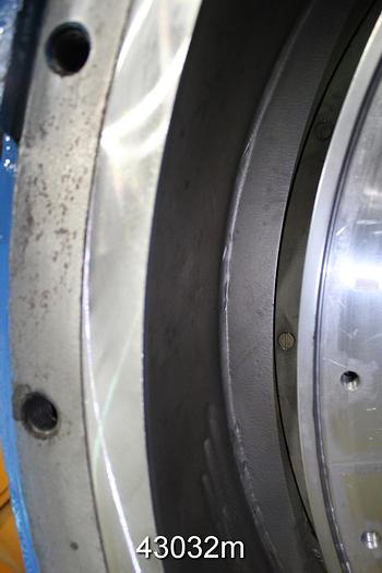 Refurbished Beloit DD4600 Disc Refiner, 42/46", With Splined Rotor #43032