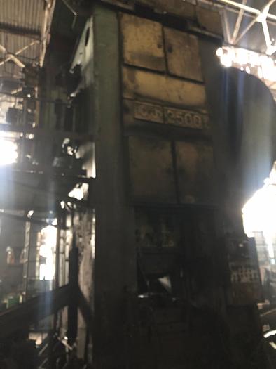 Used 1992 TMP VORONEZH KB8544 2500TN HOT STAMPING PRESS