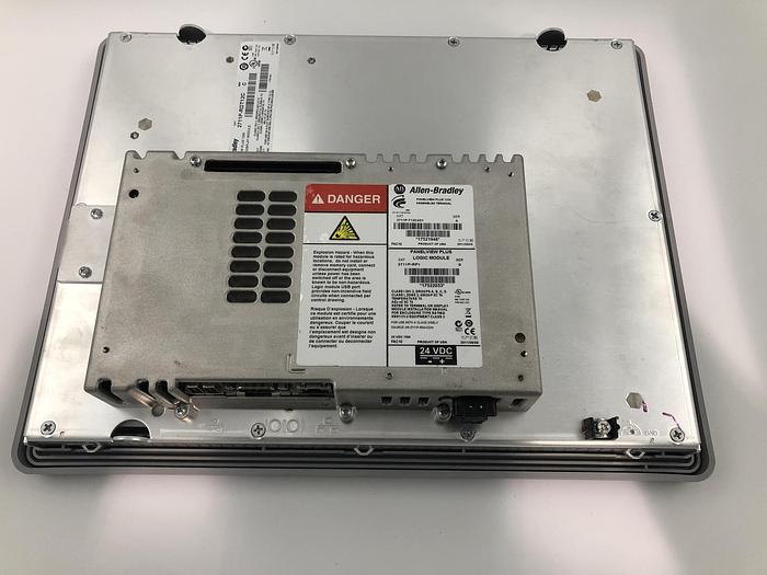 Used ALLEN BRADLEY PANELVIEW PLUS 1250 SERIES A WITH LOGIC MODULE