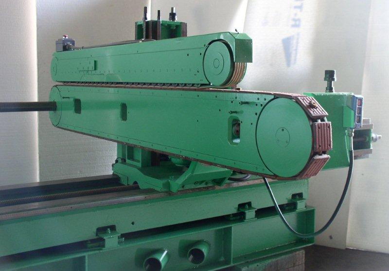 Used 136" SPANEVELLO Double End Tenoner; 6 Heads