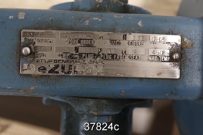 Unused Dezurik 1" Control Plug Valve, 9074455 #37824