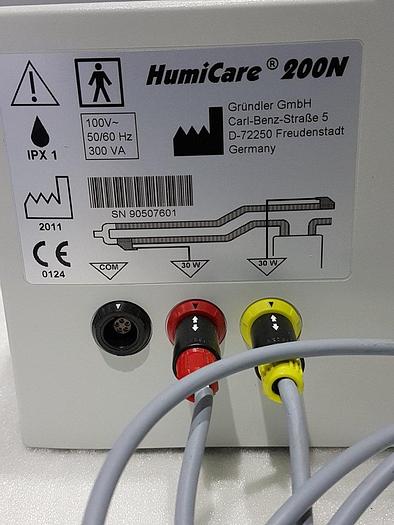 Gebraucht HumiCare 200N Atemgasbefeuchter mit VentProtect FH2000N