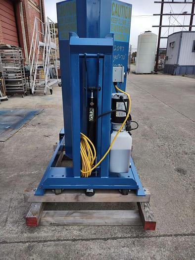 Used Dumper, Bin, Tote, Hercules, Hydraulic, 1000 Lbs #C742097