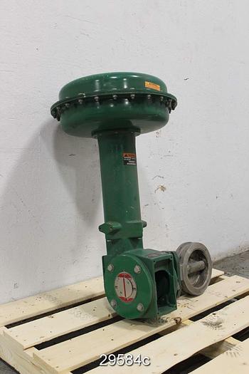 Used Fisher 8560 6" Butterfly Valve #29584