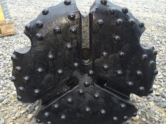 Used 0 Ingersoll-Rand HAMMER BIT, IR 112 SHANK, 17-1/4" HEAD, CONCAVE FACE, DOMED BUTTONS