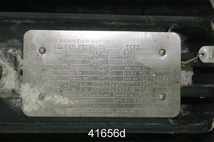 Used Bird Model 8 Pressure Screen, Stainless Steel Housing #41656