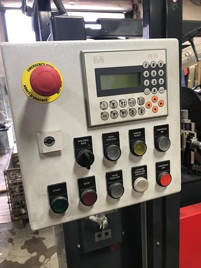 Used FRONIUS 21" X 60" X 150 KG SERVO DRIVEN CYLINDERICAL PIECE PART WELDING CELL