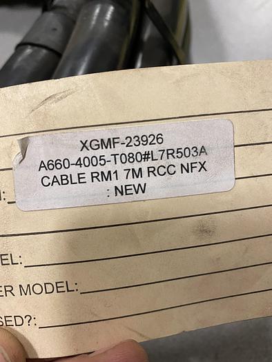 FANUC ROBOT CABLE A660-4005-T080L7R503A RCC NFX