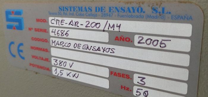 Usado Prensa de laboratório SISTEMAS de ENSAYO