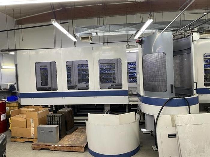 Used 1999 Mori Seiki MH-500 CNC Horizonatal Machining Center 12 Station Pallet Pool