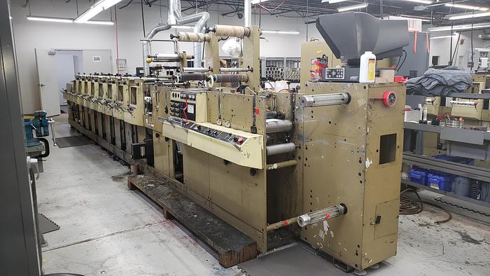 Used Mark Andy 4120 10" 8 Color