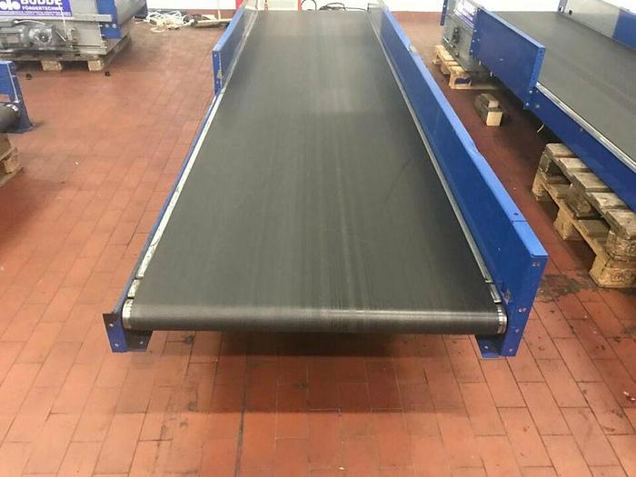 Gebraucht BUDDE Gurtförderer Förderband