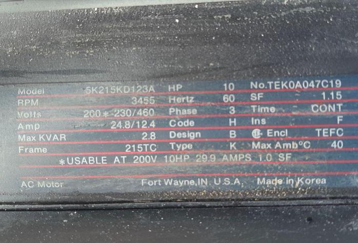 Used Mill, Pin, 16" Dia, C/st, Sturtevant, Mdl 3B, 10 HP, #S744507