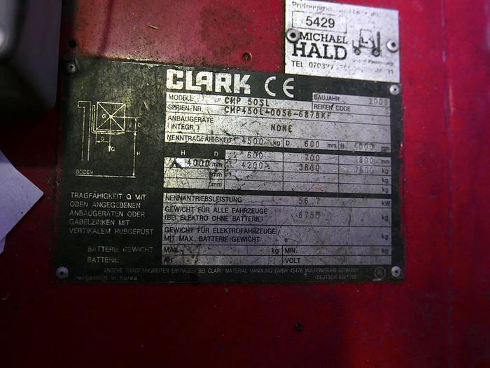 Gebraucht 2000 CLARK CMP 50 L