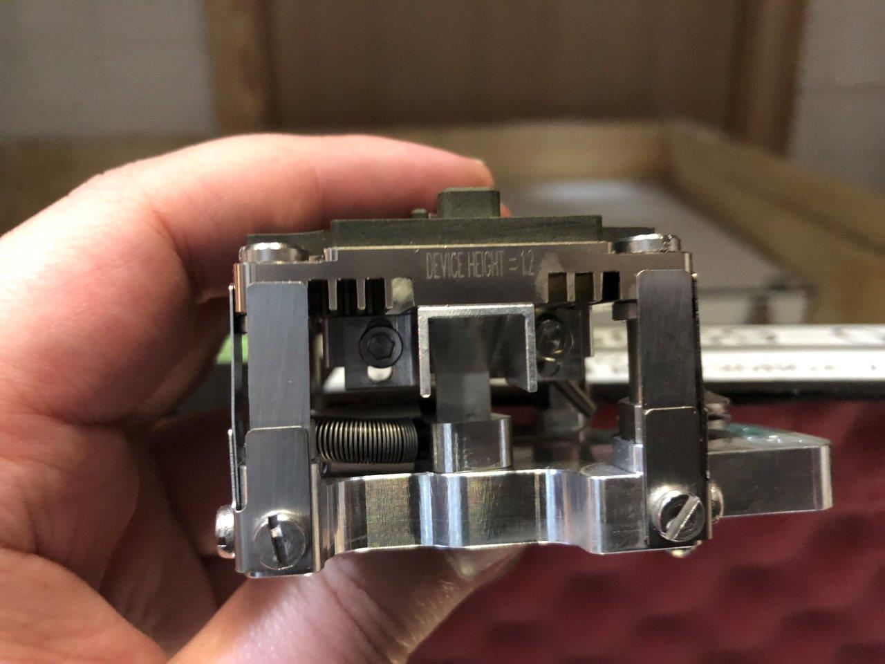 Used Multitest MT9510 Mini kit 120 BGA 7x7x1.2mm Test Handler Kit