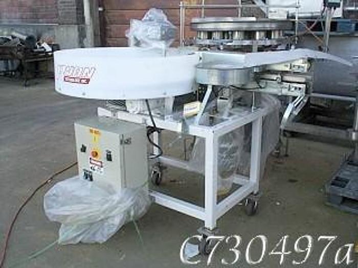 Used Table, Accumulation, 36", Plastic, Rails, #C730497