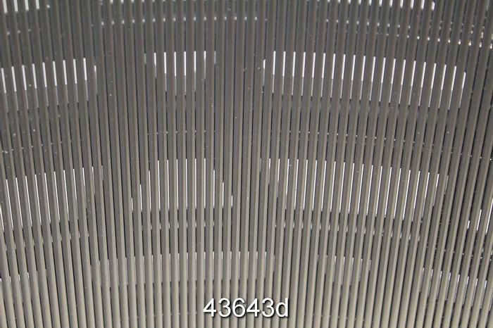 Used Black Clawson UV300 Stainless Steel V-Max right hand flow Pressure Screen Basket, .008" Slots #43643