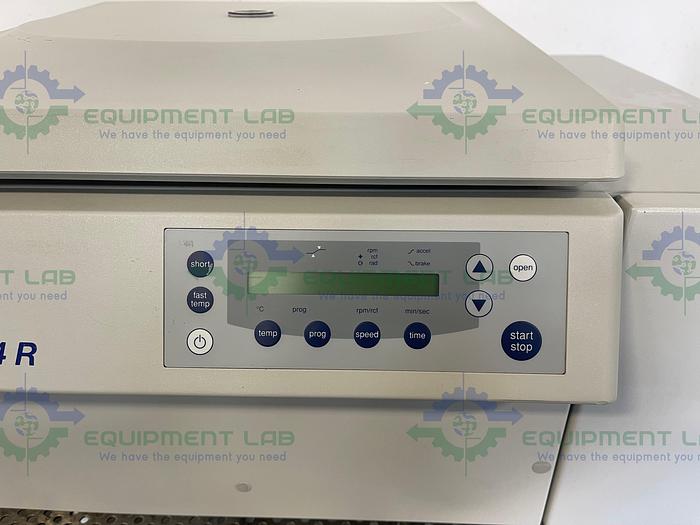 Used Eppendorf 5804R Refrigerated Centrifuge w/ Eppendorf F-34-6-38 Rotor 12000 RPM