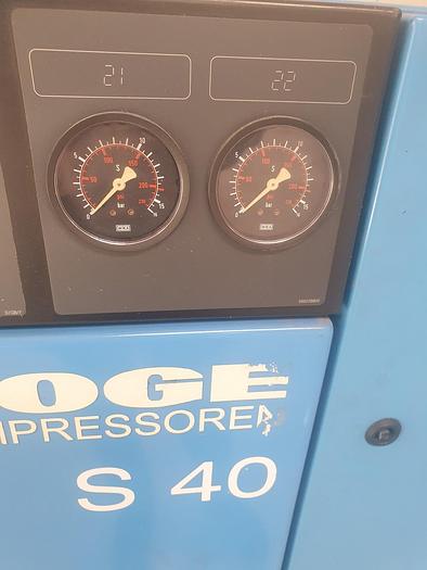 Gebraucht Schraubenkompressor Boge S 40