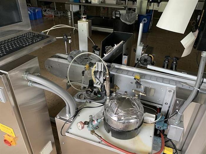 Used Used Accraply Pressure Sensitive Wraparound and Panel Labeler