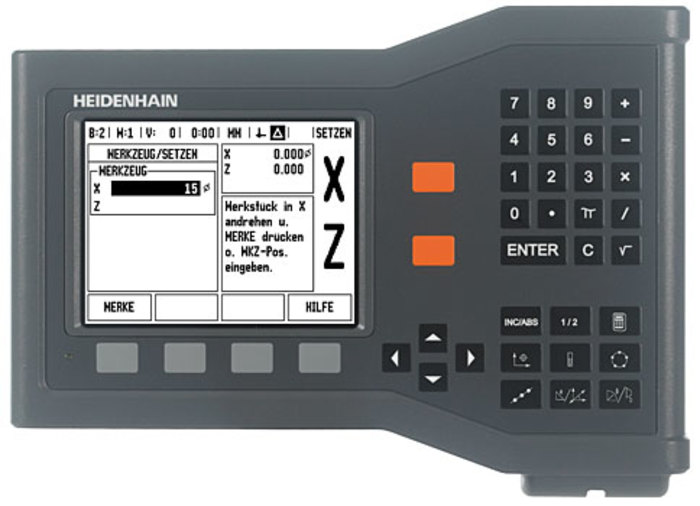 New 16" x 30" Heidenhain ND500 Series 2 Axes Digital Readout Kit for Milling Machine 1382