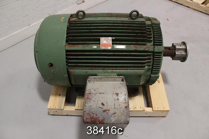 Used Westinghouse 200 HP AC Motor, 575  Volts, 1782 RPM, 447T Frame #38416