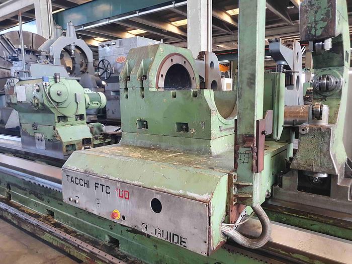 Usato TORNIO PARALLELO A TRE GUIDE TACCHI FTC 100 x 15000 CNC