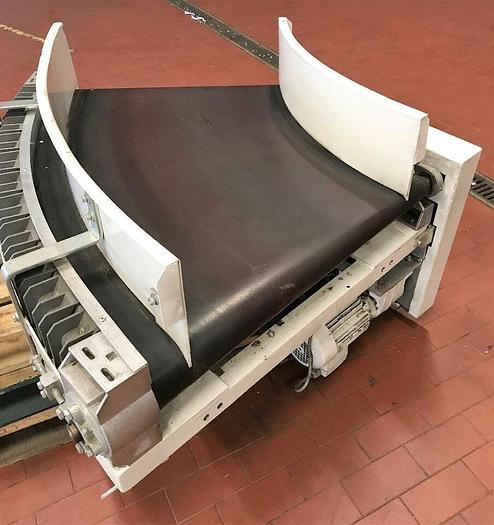 Gebraucht TRANSNORM Kurvengurtförderer Transnorm 45° Rechts TS 1500-100