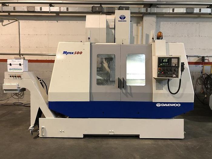 Usato CENTRO DI LAVORO DAEWOO MYNX 500 CNC FANUC 21 - M