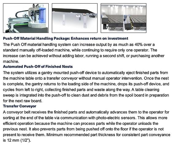 Used Homag N500 CNC Router