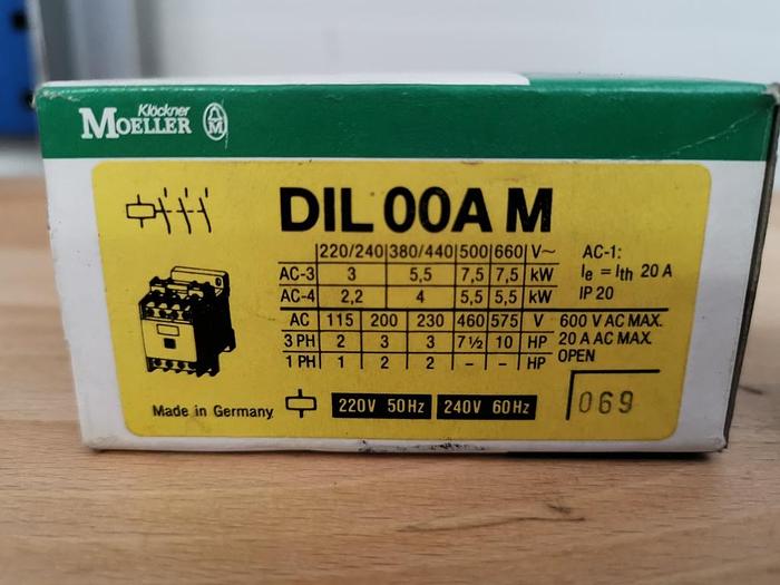 Neuwertig power contactor Klöckner Moeller DIL00AM