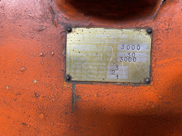 Usato Pressa Piegatrice Meccanica BB 3000